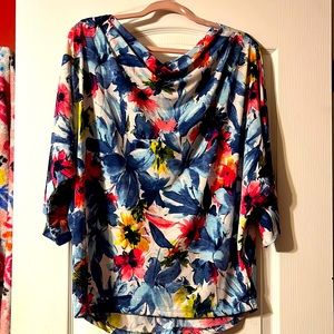 Floral White Birch Top. Brand new with no tags.